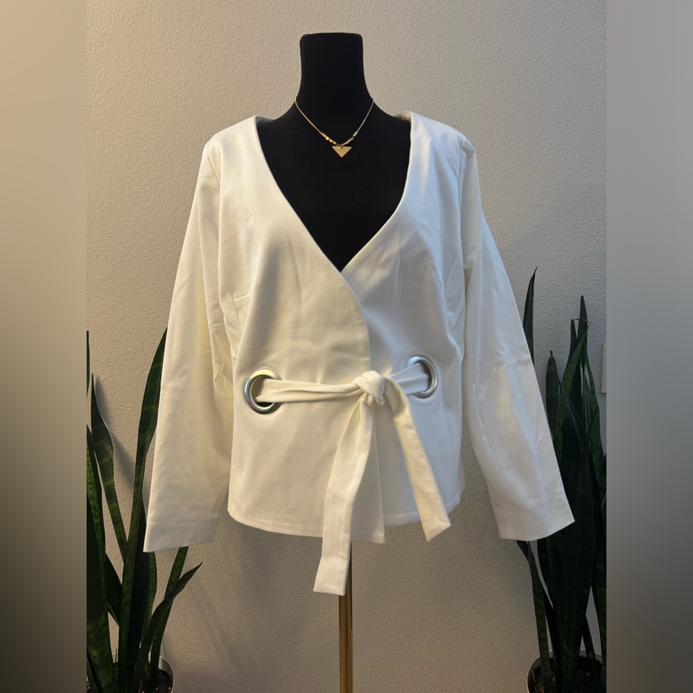 NWT‎ SONCY COLLARLESS COAT